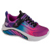 Farebné dievčenské svietiace tenisky Skechers Rainbow Cruisers 303721L-BKMT