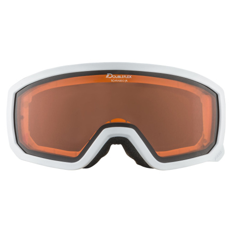Lyžiarske okuliare Alpina Scarabeo JR. Farba: biela
