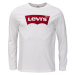 Levi's&reg; LS STD GRAPHIC TEE Pánske tričko s dlhým rukávom, biela, veľkosť