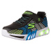 Chlapčenská rekreačná obuv SKECHERS S Lights Flex Glow Elite black lime