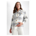 DEFACTO Plaid Patterned Maternity Shirt