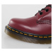 topánky kožené Dr. Martens 8 dírkové červená fialová