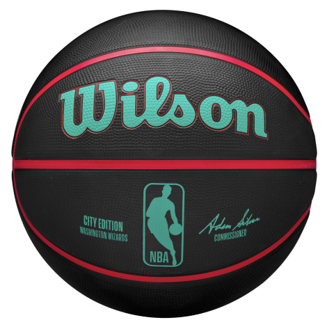 Wilson 2023 NBA Team City Edition Washington Wizards Size - Unisex - Lopta Wilson - Zelené - WZ4