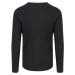 Ecologie Erawan Organic Long Sleeve Tee Pánske tričko s dlhým rukávom EA021 Jet Black