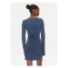 ROTATE Džínsové šaty 1119351826 Modrá Slim Fit