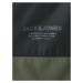 JACK & JONES Prechodná bunda  zelená / čierna