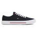 Tommy Hilfiger Tenisky Core Corporate Vulc Canvas FM0FM04560 Tmavomodrá