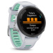 Inteligentné športové hodinky s GPS a kardiom Forerunner 265S Music biele
