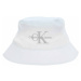 Calvin Klein dámský klobouk K60K6110290LI White-Silver Logo K60K6110290LI