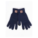 Yoclub Man's Men's Touchscreen Gloves RED-0219F-AA50-006 Navy Blue