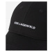 Šiltovka Karl Lagerfeld K/Essential Logo Cap Čierna
