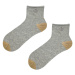 Netlačiace dámske ponožky Noviti SB028 Lurex 35-42
