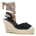 La Modeuse  63335_P144020  Espadrilky Čierna