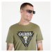 GUESS Triangle Logo T-shirt Green