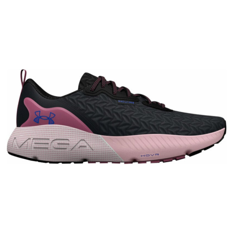 Under Armour Women's UA HOVR Mega 3 Clone Black/Prime Pink/Versa Blue 40 Cestná bežecká obuv