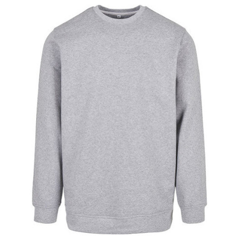 Build Your Brand Pánska mikina BB003 Heather Grey