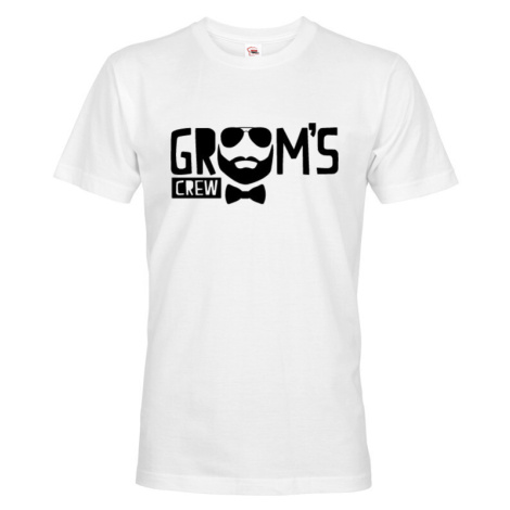 Pánske tričko na rozlúčku Grooms crew