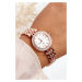 Women's watch with cubic zirconia on a Giorgio bracelet & Dario Rose Gold