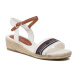 Tommy Hilfiger Espadrilky Rope Wedge T3A7-32777-0048X100 S Biela