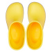 gumáky Crocs Crocsband Rain Boot - Yellow/Navy 33 EUR