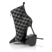 Členková Obuv Karl Lagerfeld Ankle Boot Monogram Čierna