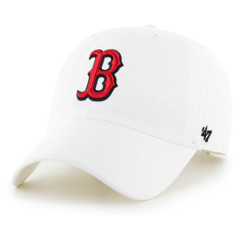 47 brand - Čiapka MLB Boston Red Sox B-RGW02GWS-WH