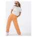 Sprandi Teplákové nohavice SP22-SPD011 Oranžová Relaxed Fit