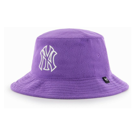 Klobúk 47 brand MLB New York Yankees fialová farba