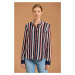 KOŠEĽA GANT D1. REG MULTI STRIPE SHIRT EVENING BLUE