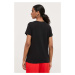 Bavlnené tričko Guess CRYSTAL čierna farba, W3GI76 K8G01