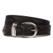 Guess Pánsky opasok Designed Folk Belt M4BZ32 L0VH0 Čierna