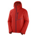 Salomon BLAST JACKET M Pánska lyžiarska bunda, červená, veľkosť