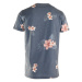 Pánske tričko s krátkym rukávom BRUNOTTI Jason Flower Mens T-shirt-0524-Jeans Blue