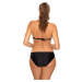 ČIERNO-BIELE PRUHOVANÉ BIKINY BATER M-647 (2)