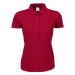 Tee Jays Dámske polo tričko - väčšej veľkosti TJ145X Deep Red