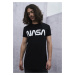 NASA Worm Black T-Shirt