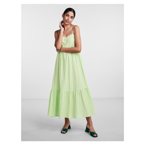 Light Green Women's Maxi Dress Pieces Louise - Women's