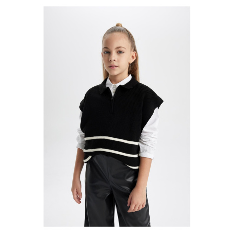 DEFACTO Girl's Regular Fit Sweater