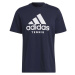 adidas TNS LOGO T Pánske tenisové tričko, tmavo modrá, veľkosť