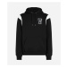 Mikina Karl Lagerfeld Varsity Hoodie Black