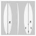 Surf shortboard 900" Perf 5'11 27 l bez plutvičiek