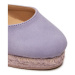 Manebi Espadrilky Hamptons Low Wedge Espadrilles W 1.2 WL Fialová