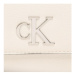 Calvin Klein Jeans Kabelka Minimal Monogram Saddle22 K60K610842 Biela