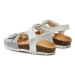 Geox Sandále B Sandal Chalki Girl B922RA 0NFKC C0007 S Biela