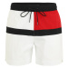 Tommy Hilfiger Underwear Plavecké šortky  červená / čierna / biela