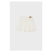 Dievčenská sukňa Mayoral béžová farba, mini, áčkový strih