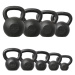 Litinový kettlebell HMS KZG10 10 kg, černý