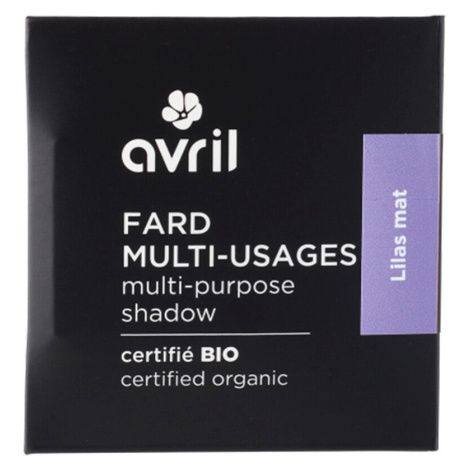 Avril  Certified Organic Eyeshadow - Lilas Mat  Očné tiene & podkladové bázy Fialová