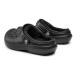 Crocs Šľapky Classic Lined Clog K 207010 Čierna