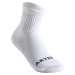 Detské vysoké ponožky RS 100 na raketové športy 3 páry biele
